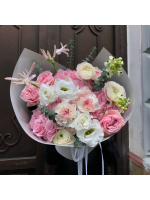 Букет «Рожевий шепіт»
