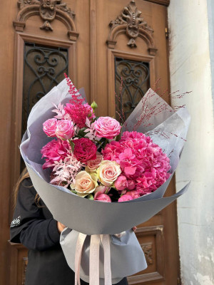 Букет "Малинове варення"