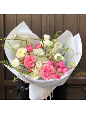 Букет «Рожевий акцент»