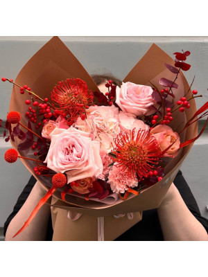 Букет «Теплий подих осені»