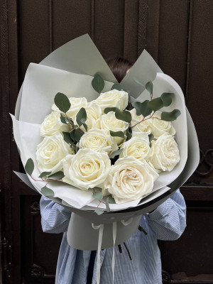 Букет "Playa Blanka" з евкаліптом