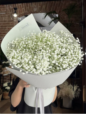 Букет з гіпсофіли ''Тендітна гіпсофілка''