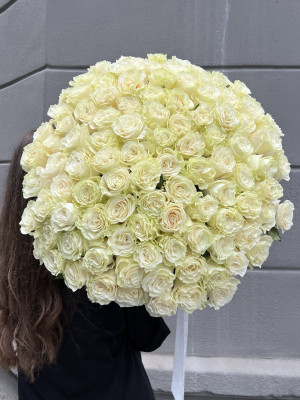 Букет 101 троянда"Mondial"