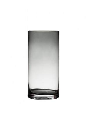 Ваза для квітів H25 D12 циліндр  прозора [019599]